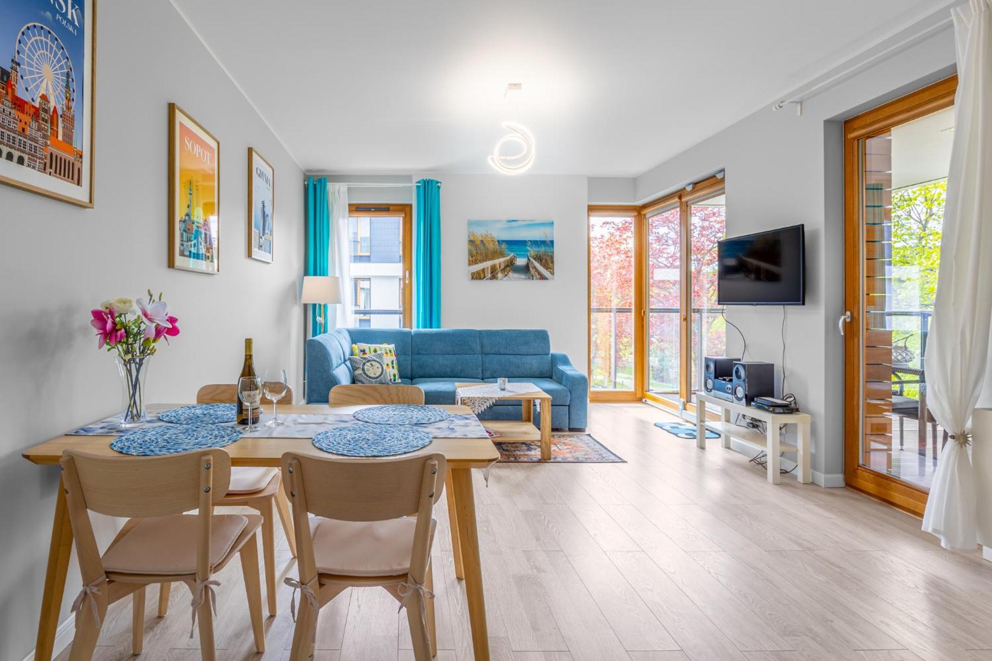 Luxury Apartment Bursztynowa Гданск Екстериор снимка
